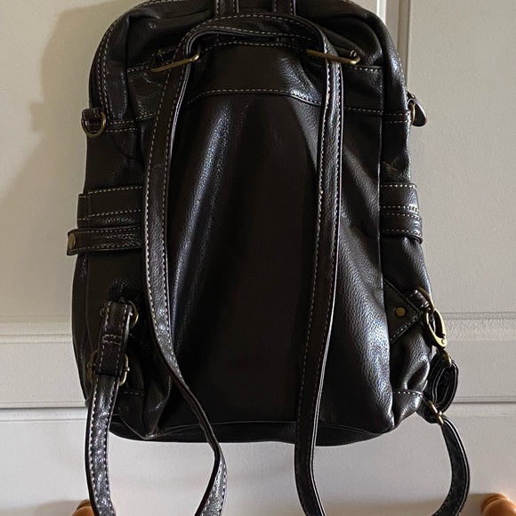 Chala Brown Backpack with Fox and Butterfly - Picture 2 of 5